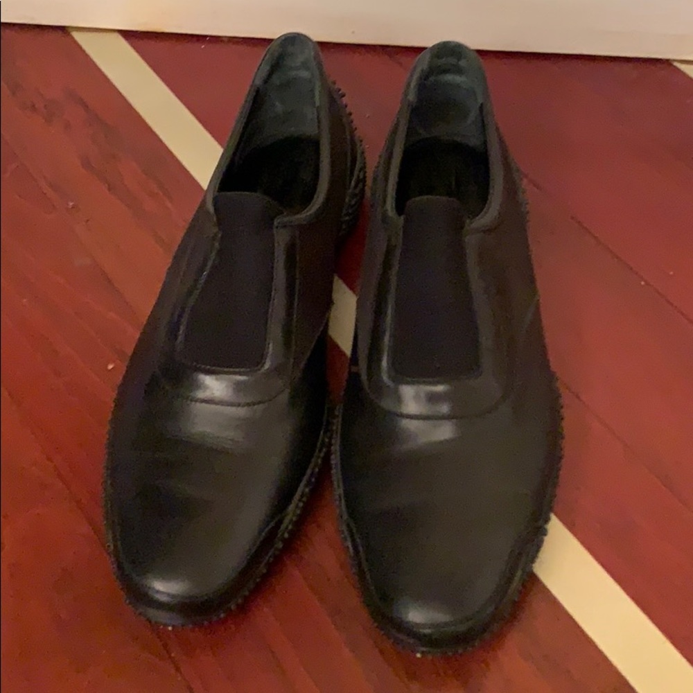 Bally Leather Shoe with Elastic front - 9E